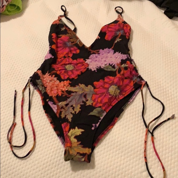 Zara Other - Zara Floral one piece swimsuit